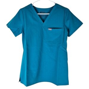 Figs Teal Women's Top